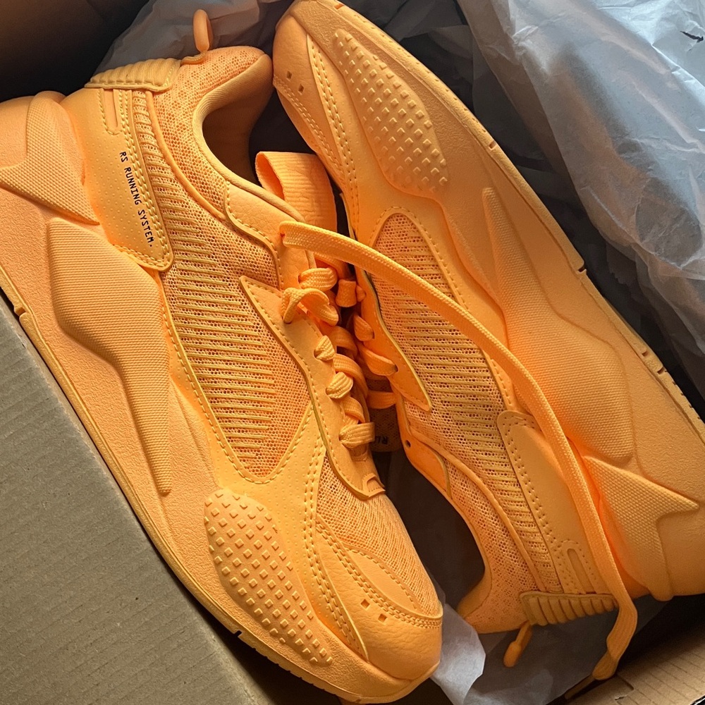 Puma Women's Bright Orange Sneakers